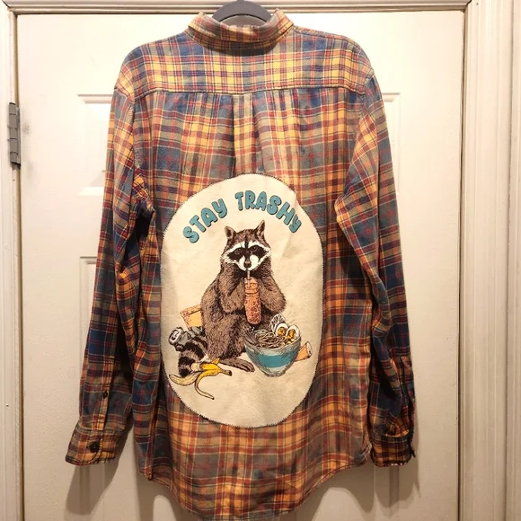 Custom bleached flannel - Picture 1 of 5